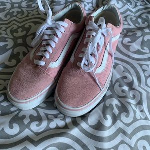 Pink old school vans